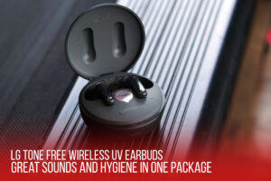 LG TONE Free Wireless UV Earbuds