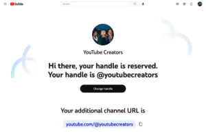 YouTube Expanding Username Handle Support